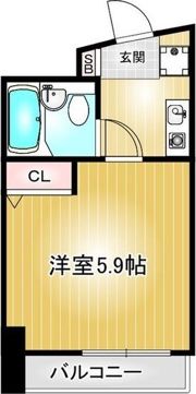第114プロスパービルの間取り画像