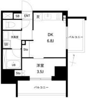 プレディアコート西日暮里の間取り画像