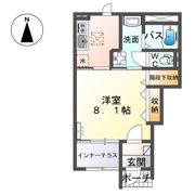 仮）高崎市下小鳥町新築アパートの間取り画像