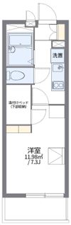 レオパレスレインボーの間取り画像