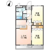 アプリコットの間取り画像
