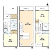 市ノ坪貸家の間取り画像