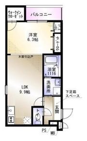フジパレス森町の間取り画像