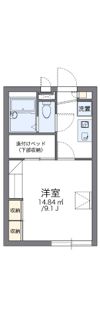 レオパレス富士見第二の間取り画像