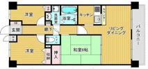 少女の赤い帽子の間取り画像
