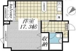 メゾン・ド・ヴィレ東神田の間取り画像