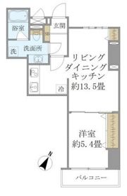 SS．FLAT神楽坂southの間取り画像