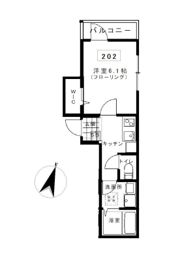 シャトン柿木坂の間取り画像