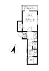 シャトン柿木坂の間取り画像