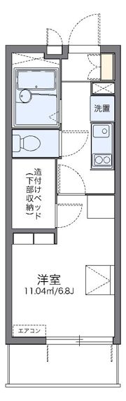 レオパレス湘南町屋の間取り画像