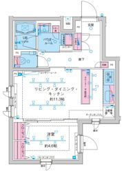 GENOVIA新大塚の間取り画像