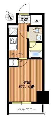 GENOVIA金町の間取り画像