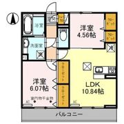 ミュールグレース Bの間取り画像