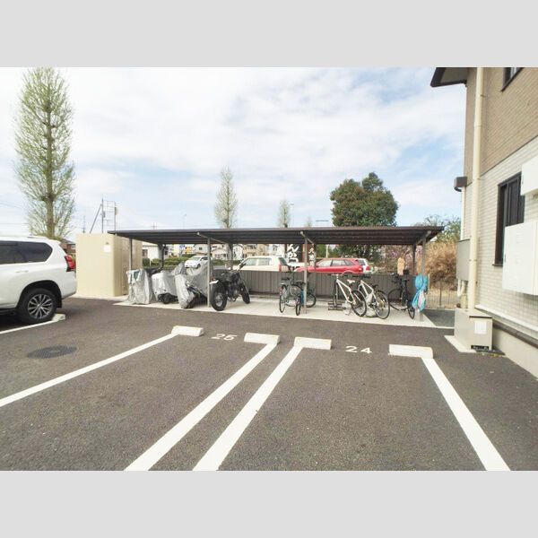 近くに駐輪場あり