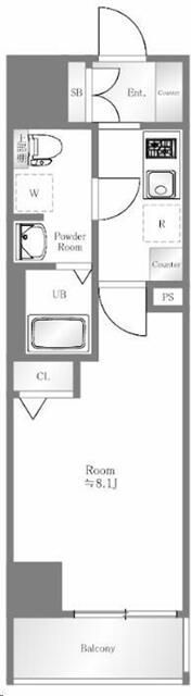 LEXE入谷の間取り画像