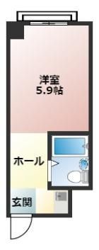 ステュディオ堺フェニックスの間取り画像