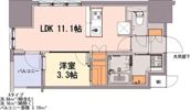 S-RESIDENCE千種belvia TOWER(べルヴィアタワー)の間取り画像