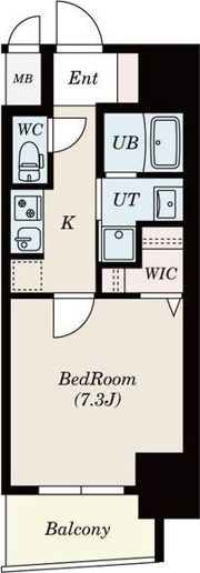 S-RESIDENCE今池駅前の間取り画像