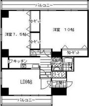 石町 (こくちょう) マンションの間取り画像