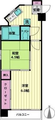 シーズンコート東大曽根の間取り画像