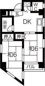 第7オーシャンビルの間取り画像