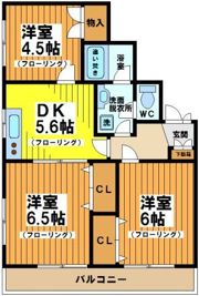 ドミールウメダの間取り画像