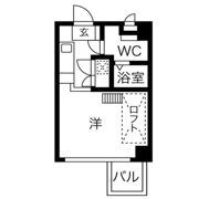 トライアングル旗の台の間取り画像
