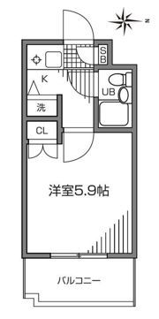 ジョイフル多摩川の間取り画像