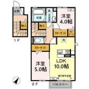 メリエストの間取り画像