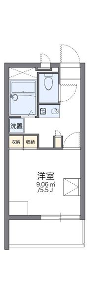 レオパレスK・Yの間取り画像