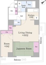 ハイエスト荻窪の間取り画像