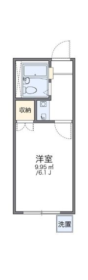 レオパレス日吉第1の間取り画像