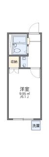 レオパレス日吉第1の間取り画像