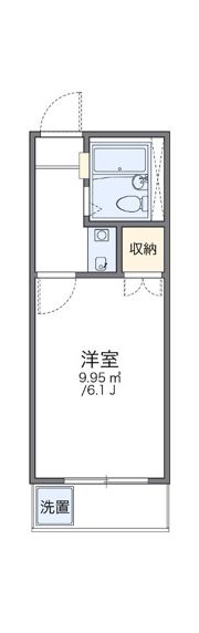 レオパレス日吉第1の間取り画像