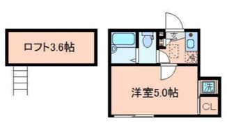 クリスタルコンフォートの間取り画像