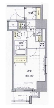 ヴィーダ御茶ノ水の間取り画像