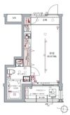 ラグディア高輪の間取り画像