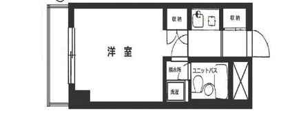 ライオンズマンション新宿東公園の間取り画像