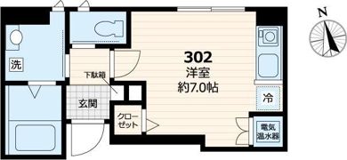 あざみビルの間取り画像