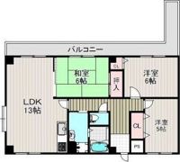 Breeze courtの間取り画像