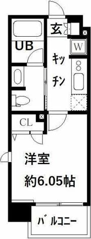 プレステージブリランテ押上の間取り画像