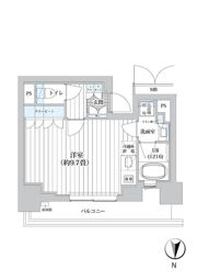 ライオンズフォーシア清澄白河の間取り画像