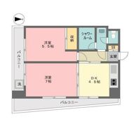 北新宿コーポの間取り画像