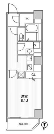 TASUKI RICHESSE 新宿山吹町の間取り画像