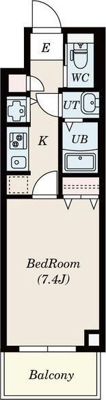 S-RESIDENCE葵Ⅱの間取り画像