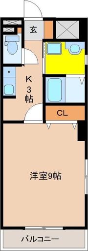 アーバン高塚橘通ビルの間取り画像