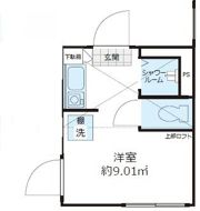 Shanti Casa四谷若葉の間取り画像