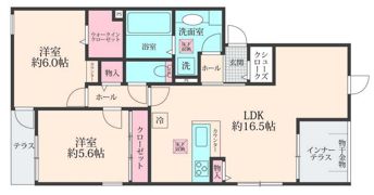 LULU西尾久の間取り画像