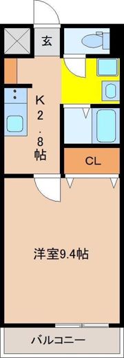 Will Do 千草の間取り画像