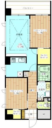 ブランネージュの間取り画像